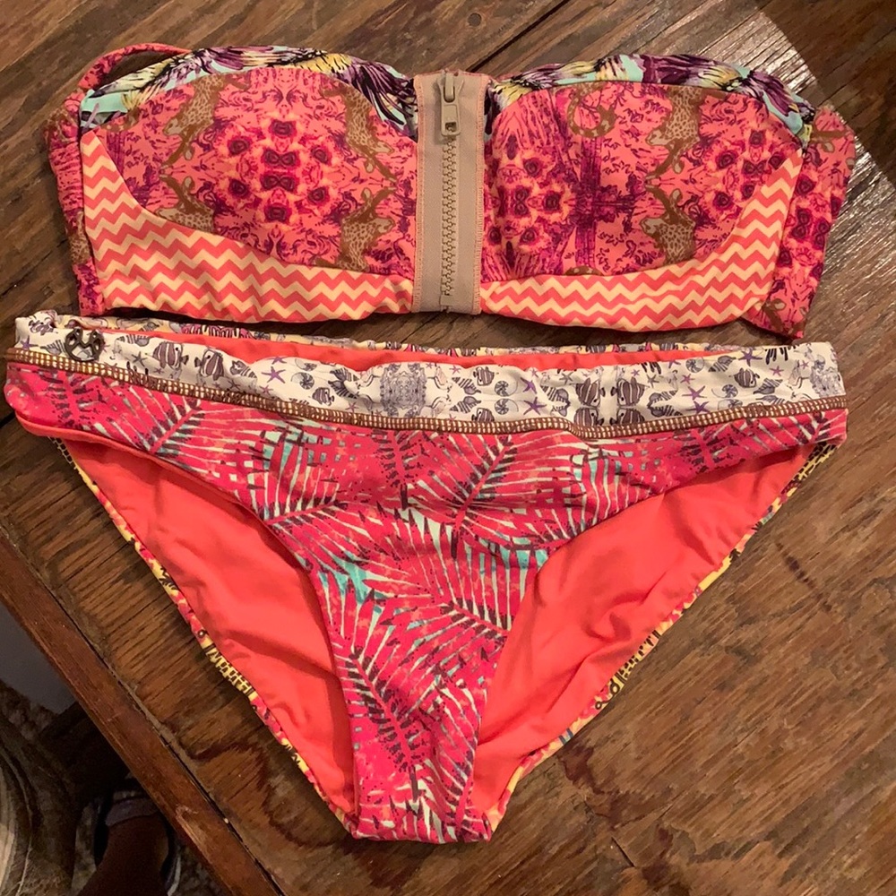 Maaji strapless swimsuit